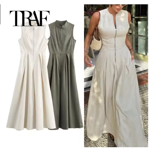 Sleeveless Long Maxi Dress